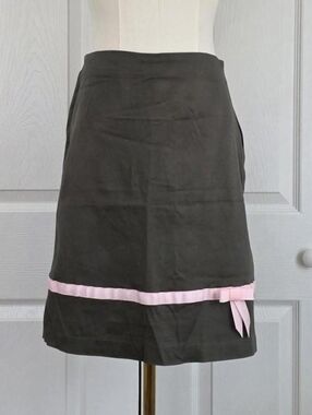 ♡ Bow Trim Pencil Skirt ♡